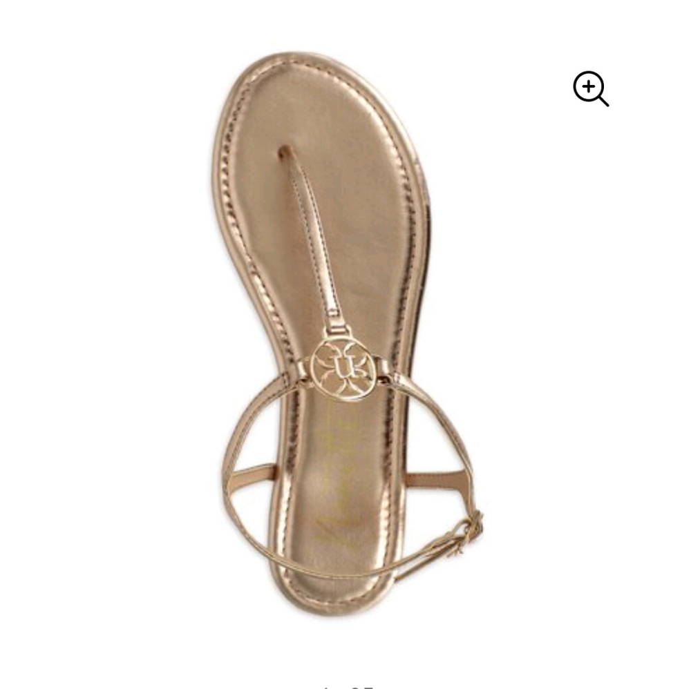 Nanette Lepore Rose Gold Taylor Sandals Size 8.5